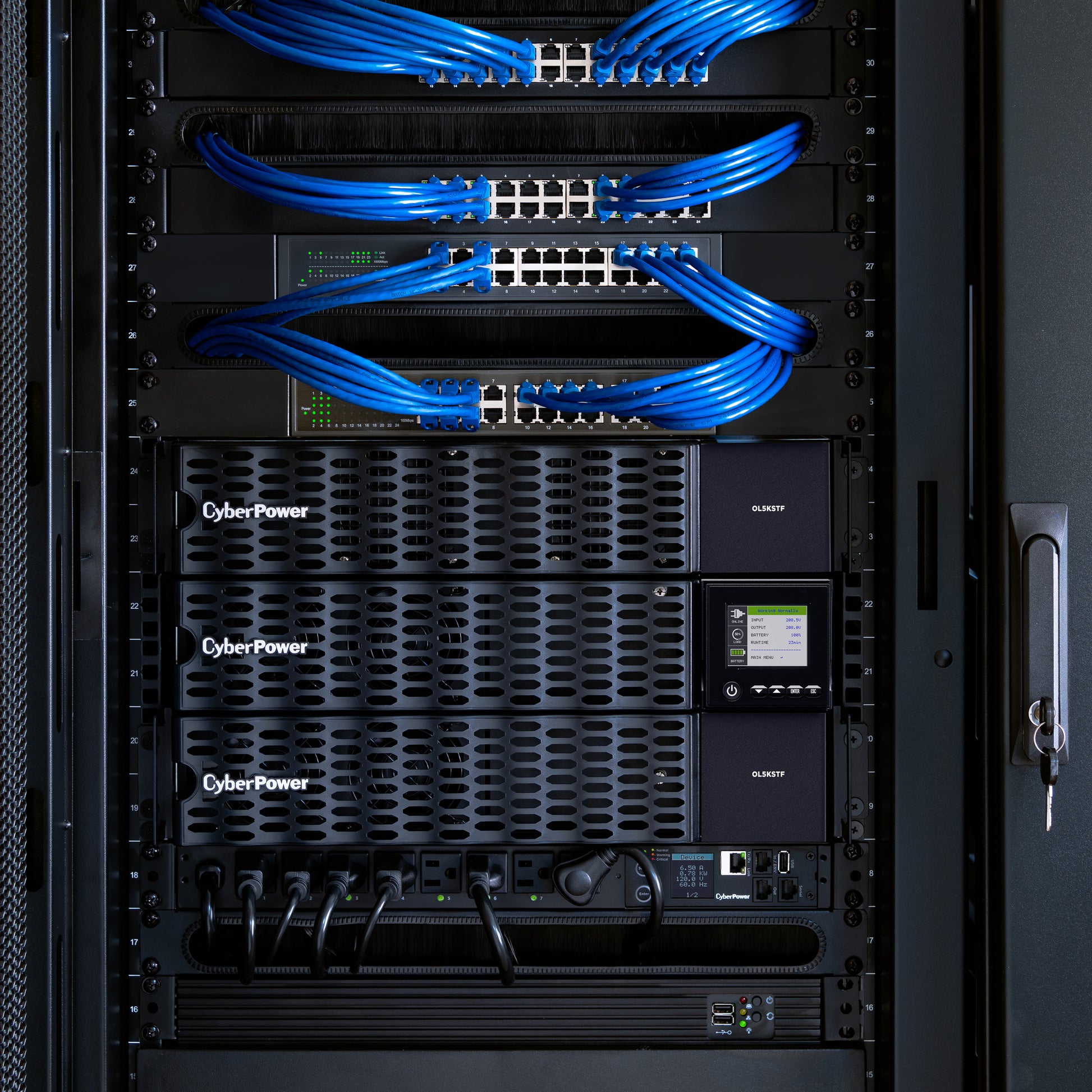 CyberPower OL5KSTF 5000VA / 5000W Online UPS (Rackmount (2U)) — Feature detail