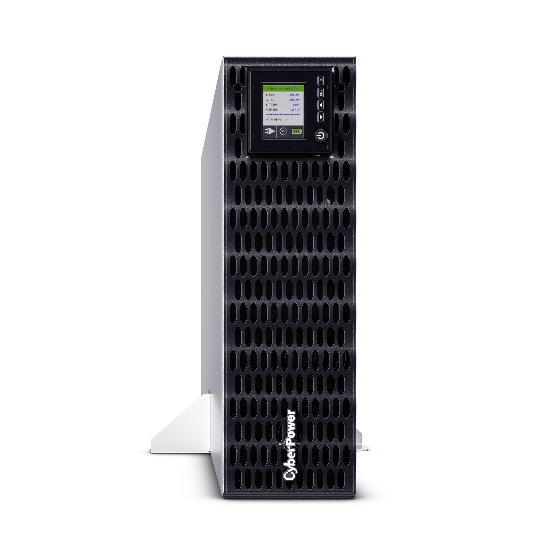 CyberPower OL6KRTHDL 6000VA / 6000W Online UPS (Rackmount (3U)) — Right angle