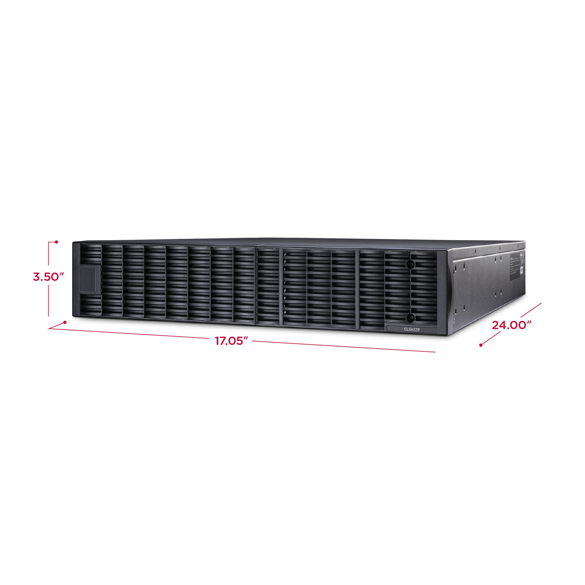 CyberPower OL6KSTF 6000VA / 6000W Online UPS (Rack/Tower) — Right angle