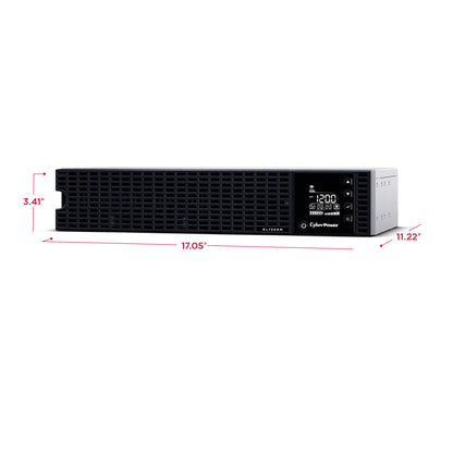 CyberPower OL750RM 750VA / 600W Online UPS (Rackmount) — Rear view