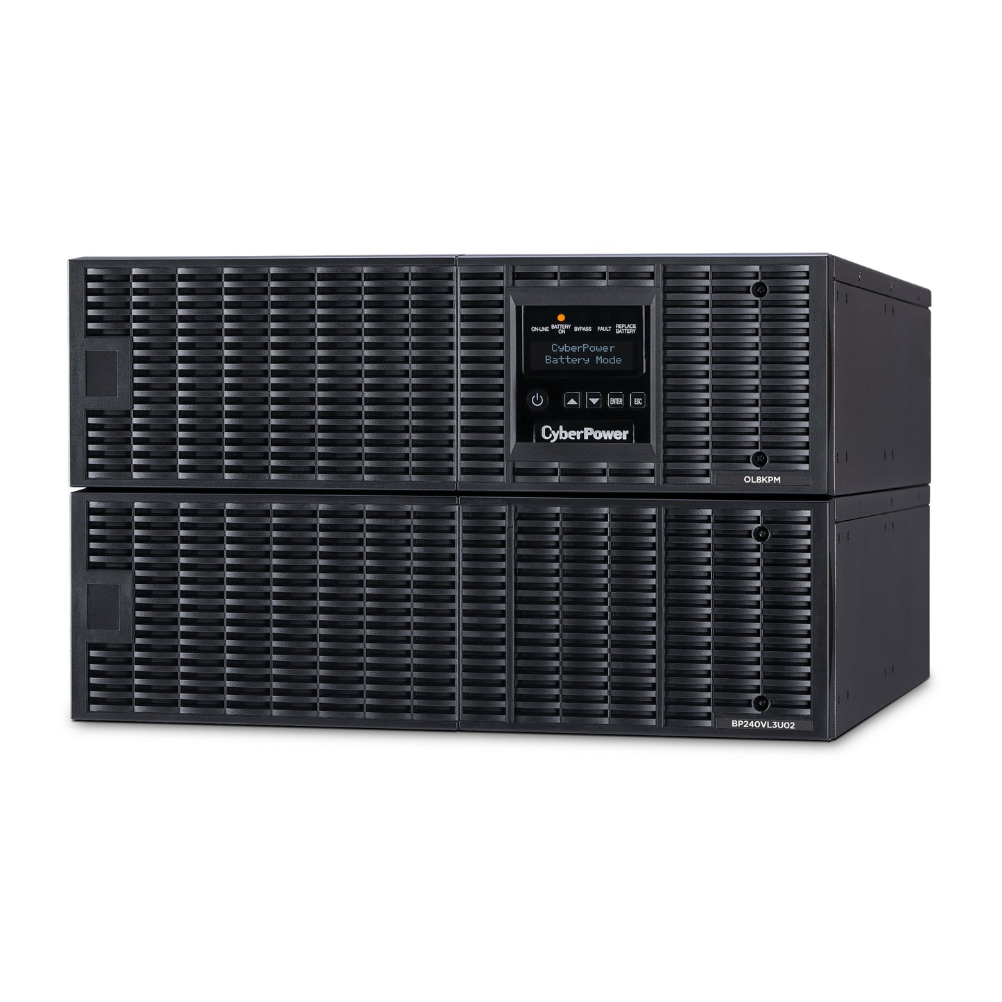 CyberPower OL8KRT 8000VA / 8000W Online UPS (Rackmount (6U)) — In use