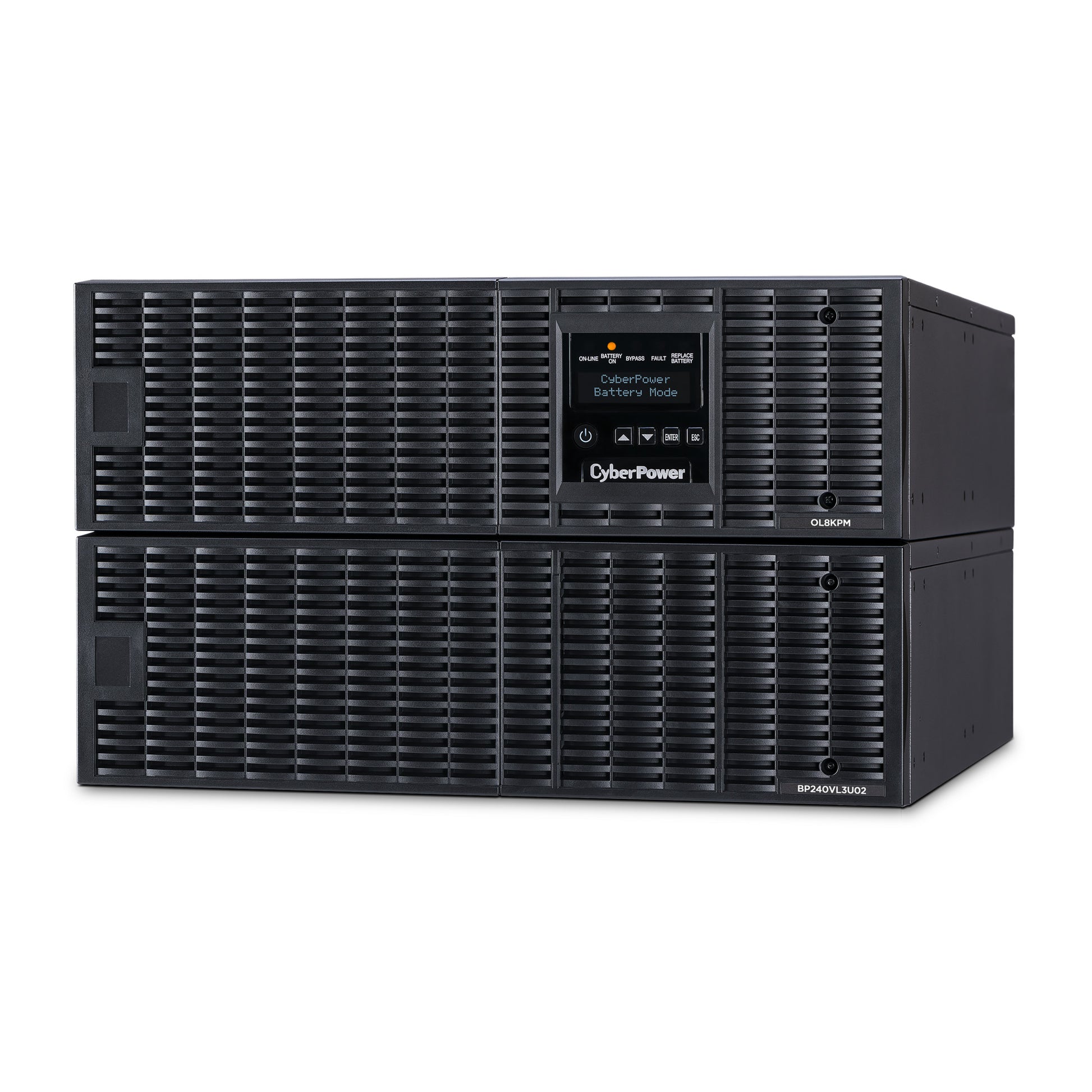 CyberPower OL8KRT 8000VA / 8000W Online UPS (Rackmount (6U)) — In use