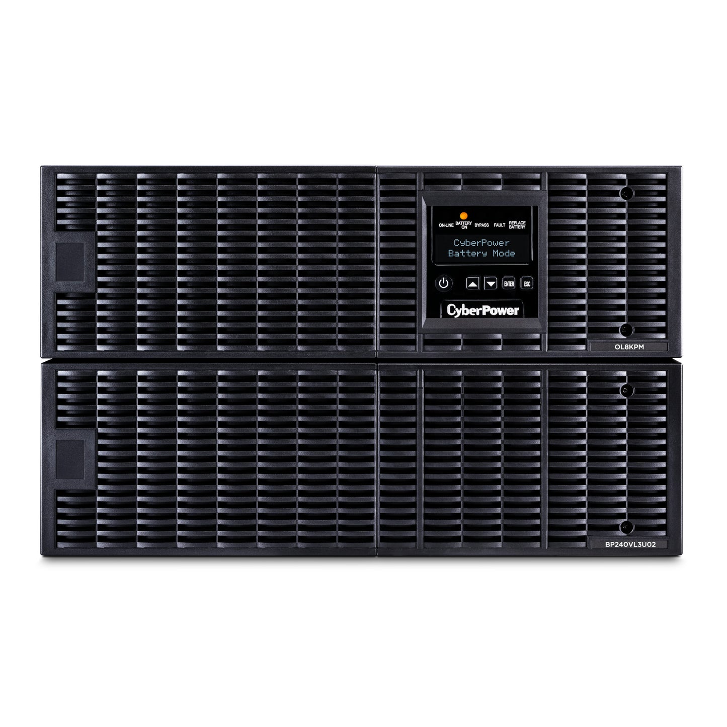 CyberPower OL8KRT 8000VA / 8000W Online UPS (Rackmount (6U)) — Rear view