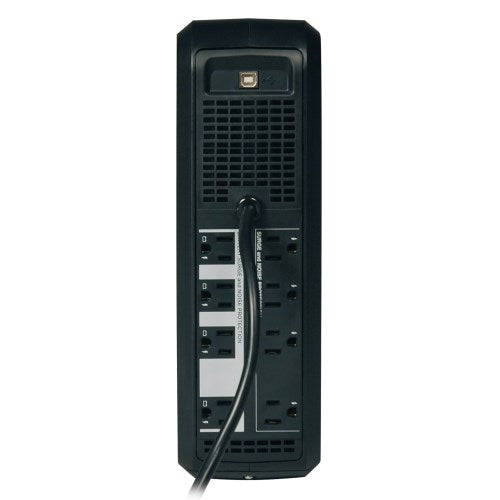 Tripp Lite OMNI650LCD 650VA / 390W Line-Interactive UPS — Back view