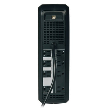 Tripp Lite OMNI650LCD 650VA / 390W Line-Interactive UPS — Back view