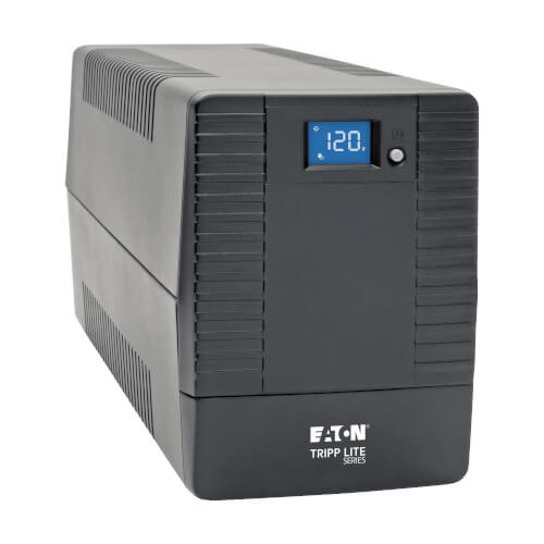 Tripp Lite OMNI700LCDT 700VA / 350W Line-Interactive UPS — Front view