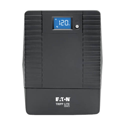 Tripp Lite OMNI700LCDT 700VA / 350W Line-Interactive UPS — Angled view