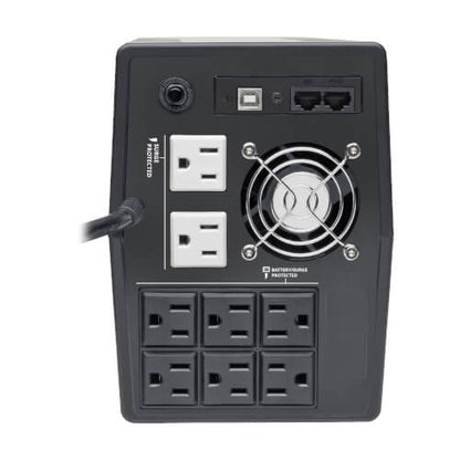 Tripp Lite OMNIVS1200LCD 1200VA / 720W Line-Interactive UPS — Back view