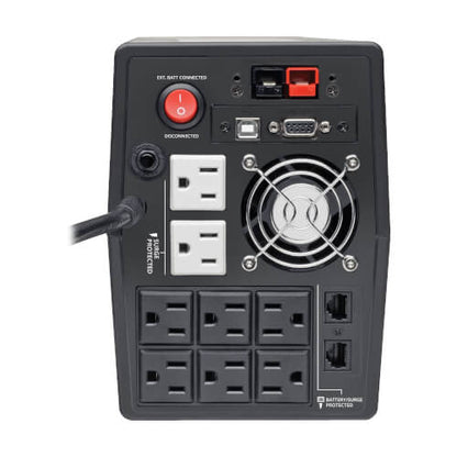 Tripp Lite OMNIVS1500XL 1500VA / 940W Line-Interactive UPS — Back view