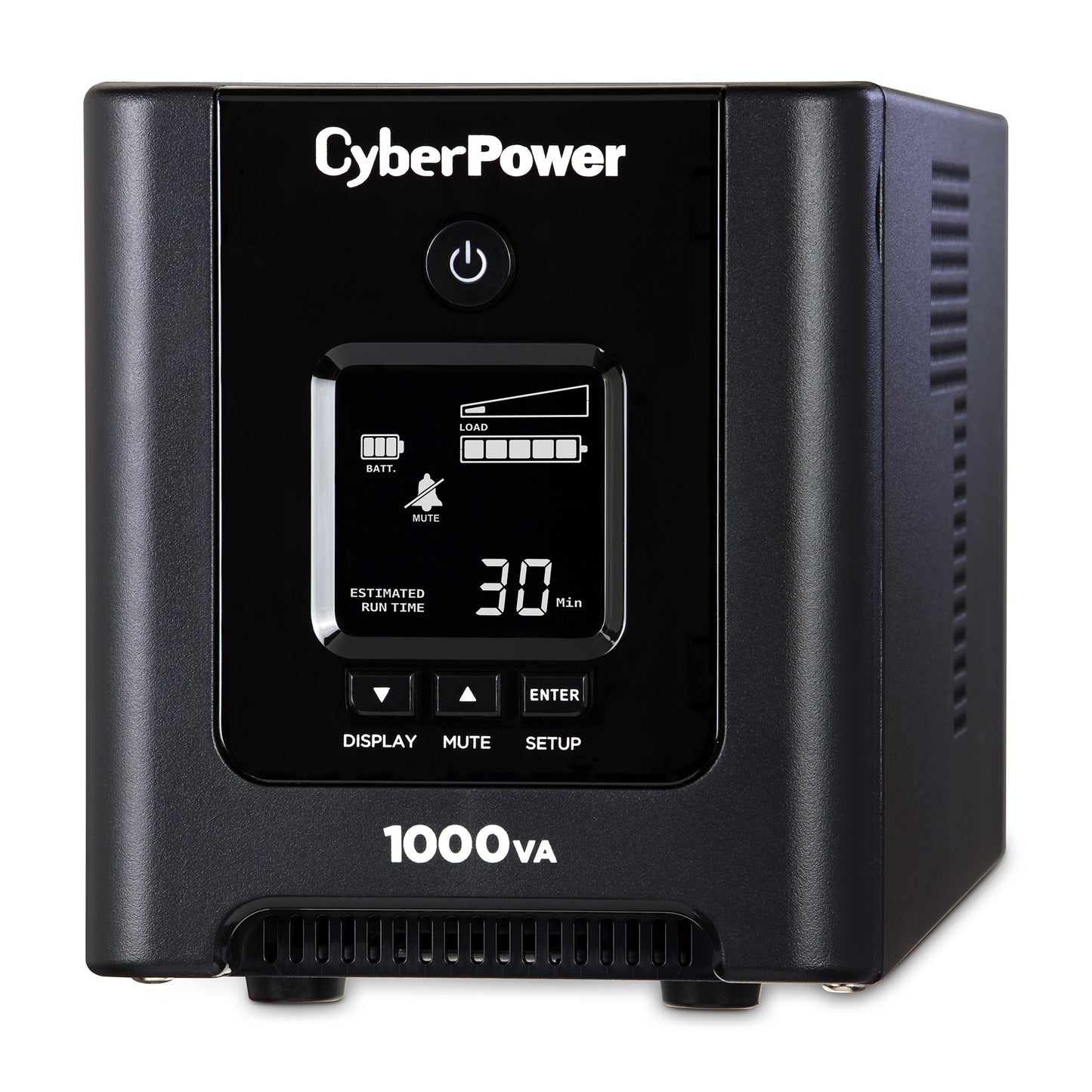 CyberPower OR1000PFCLCD 1000VA Line Interactive UPS (Mini-Tower) — Left angle