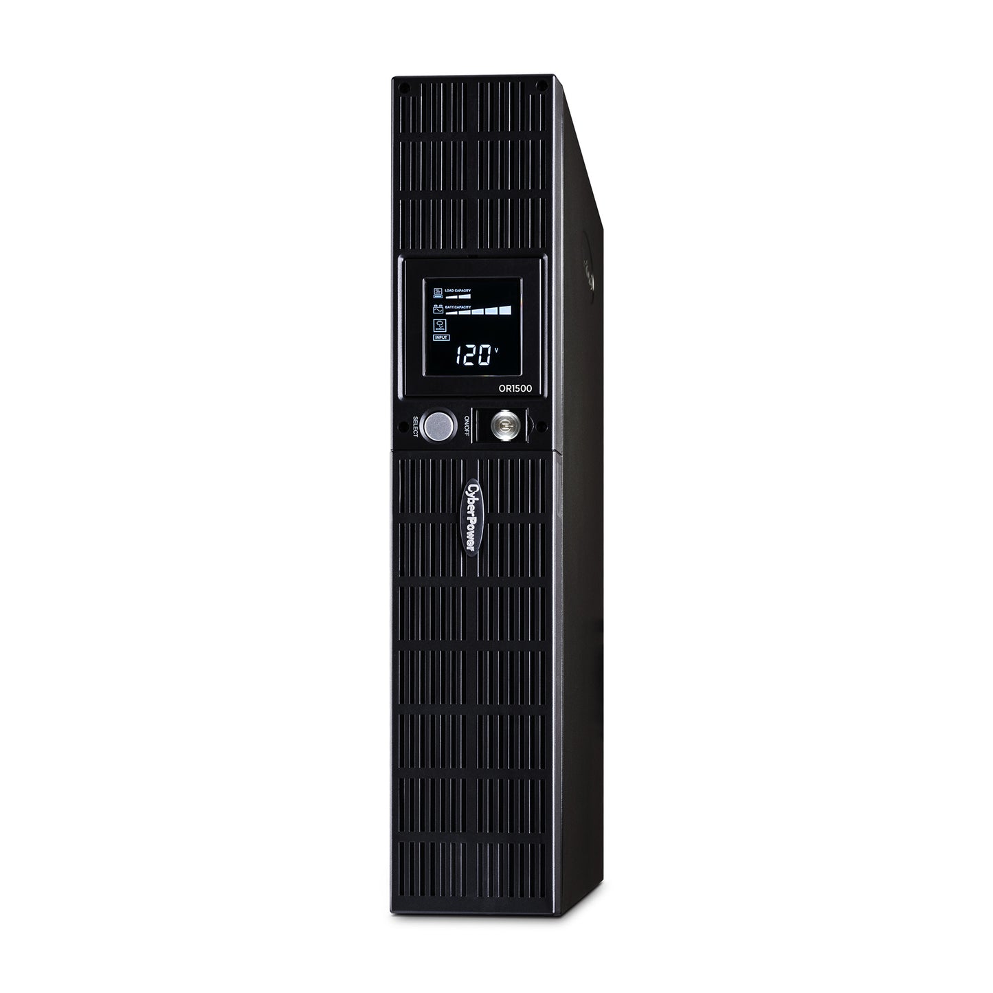CyberPower OR1500LCDRT2U 1500VA / 900W Line Interactive UPS (Rack/Tower) — Front view