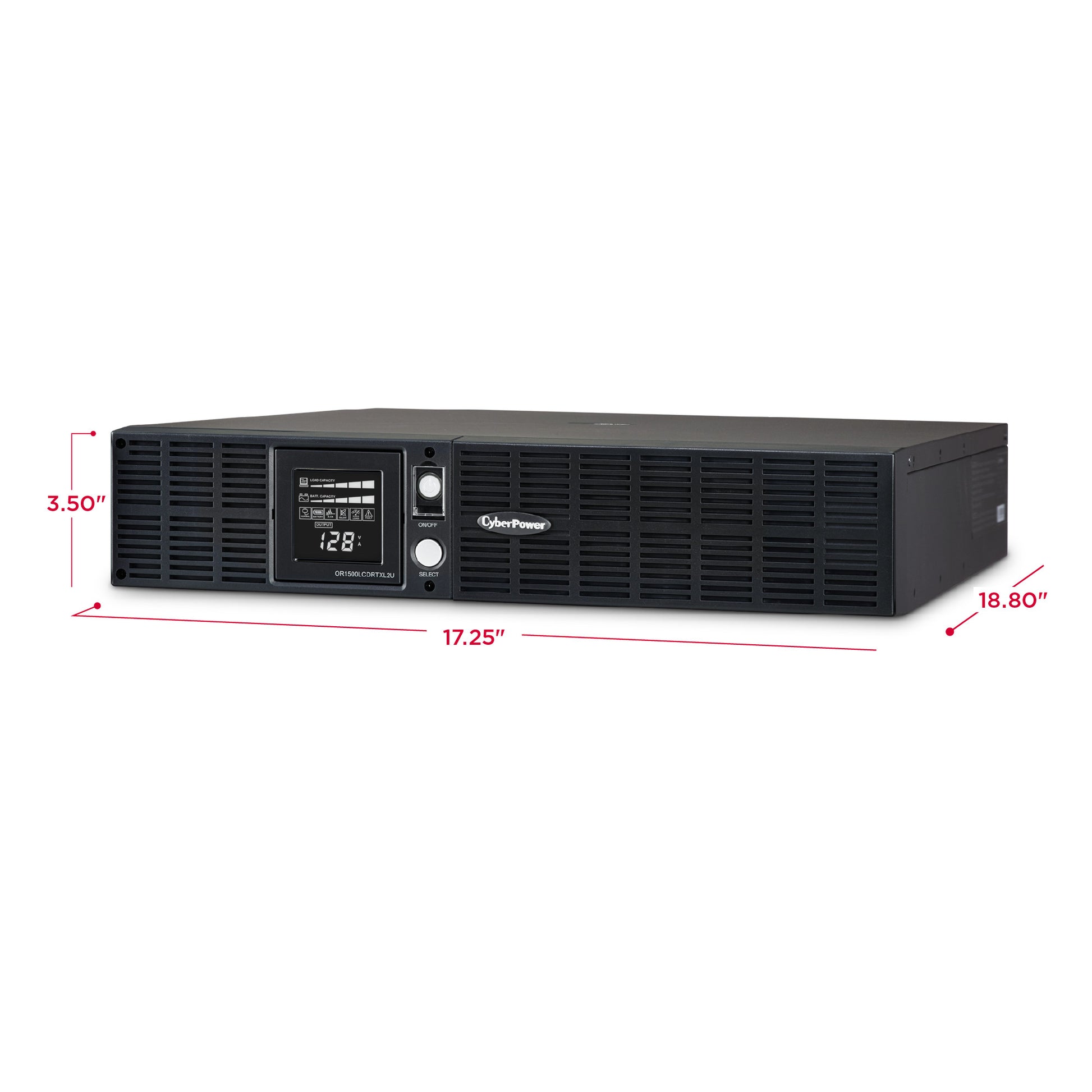 CyberPower OR1500LCDRTXL2U 1500VA / 1125W Line Interactive UPS (Rackmount (2U)) — Feature detail