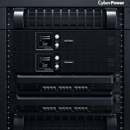 CyberPower OR1500LCDRTXL2U 1500VA / 1125W Line Interactive UPS (Rackmount (2U)) — In use