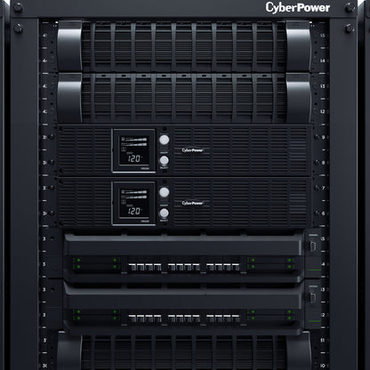 CyberPower OR2200LCDRT2U 2000VA / 1320W Line Interactive UPS (Rackmount (2U)) — In use