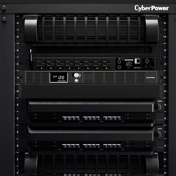 CyberPower OR500LCDRM1U 500VA / 300W UPS line-interactive (rack)