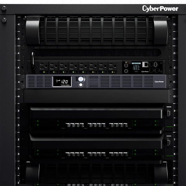 CyberPower OR700LCDRM1U 700VA / 400W UPS line-interactive (rack)