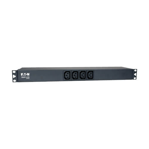 PDU de base Tripp Lite PDU12IEC monophasé 120-240 V 1,9-3,8 kW, 14 prises (12 C13 et 2 C19), entrée C20 16A, 1U pour rack
