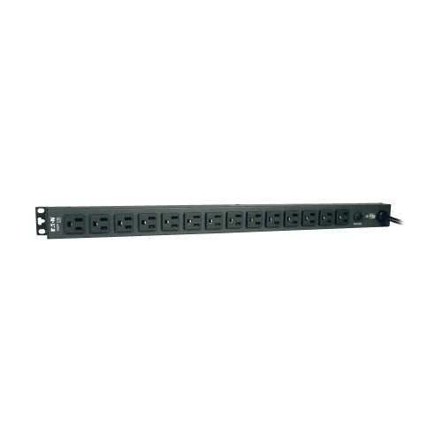 PDU de base Tripp Lite PDU1415 monophasé 120 V 1,8 kW, 14 prises NEMA 5-15R, entrée NEMA 5-15P, cordon de 15 pi (4,57 m), 0U vertical