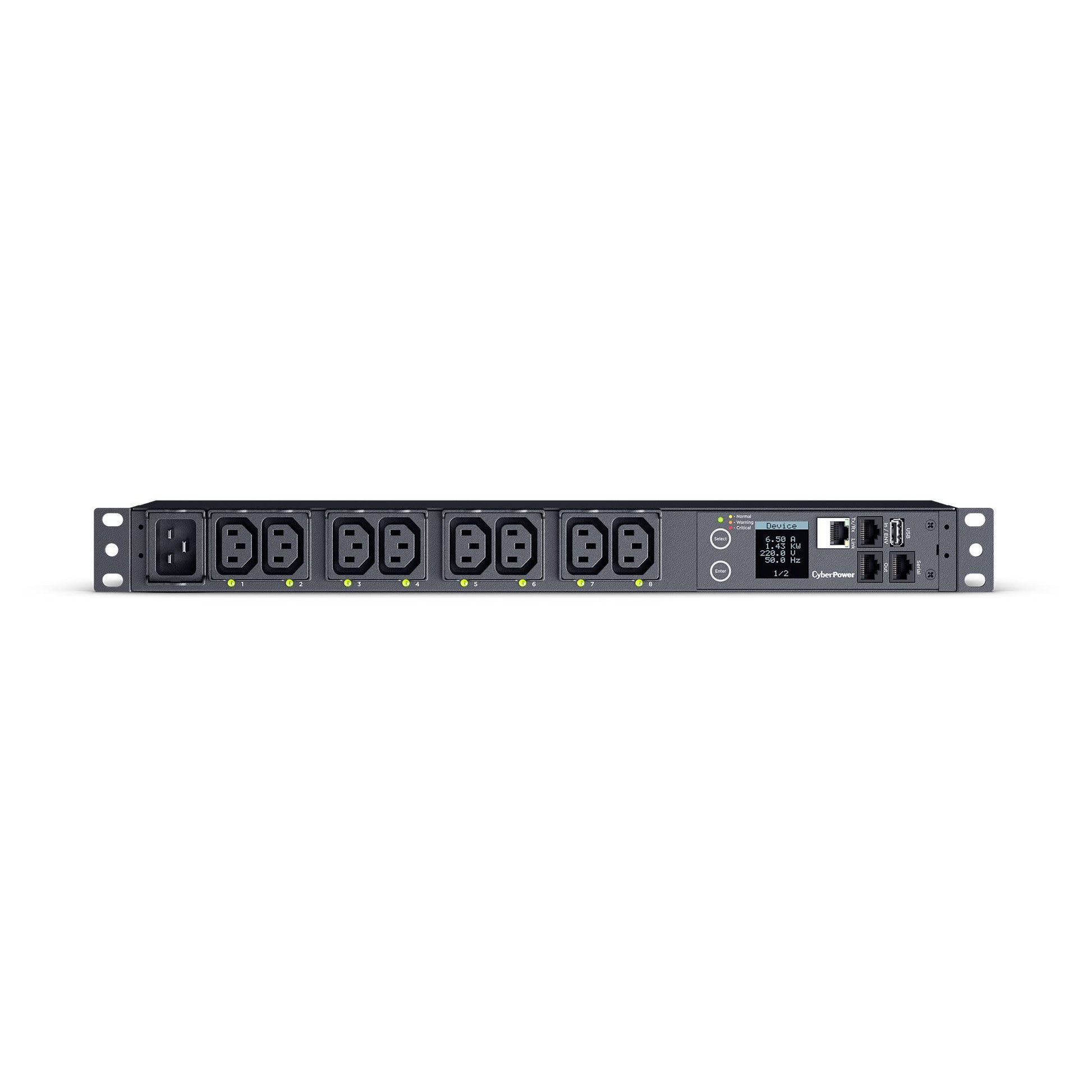 CyberPower 20A/100-240V 1U Switch PDU