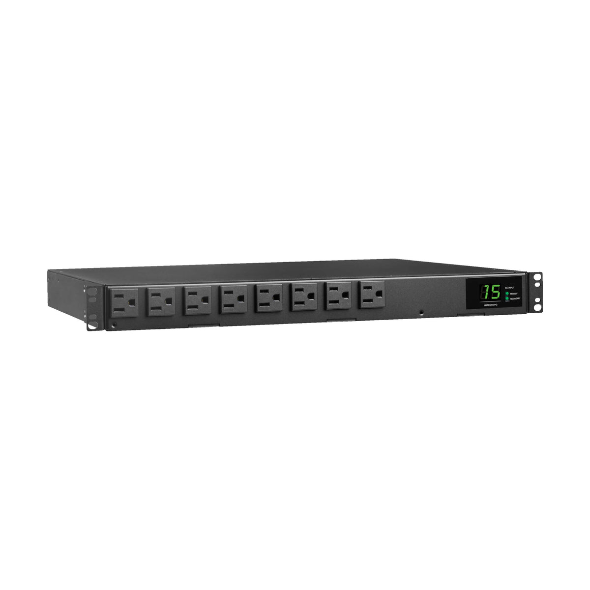Tripp Lite PDUMH15ATS 120V Single-Phase ATS/Metered PDU (8) 5-15R Dual 5-15P
