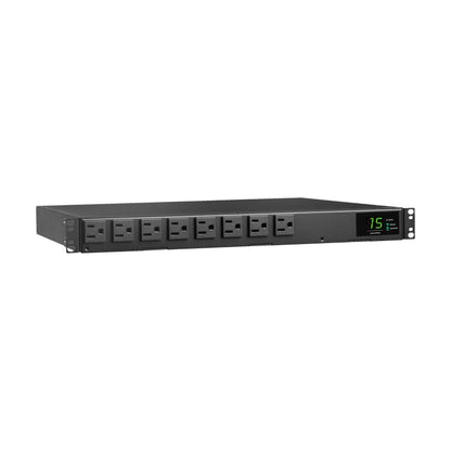 Tripp Lite PDUMH15ATS 120V Single-Phase ATS/Metered PDU (8) 5-15R Dual 5-15P