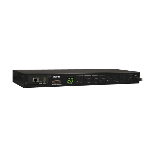 Bandeau d'alimentation (PDU) pour rack Tripp Lite, 120 V, 20 A, prises 5-15/20R, 1U (PDUMNH20)