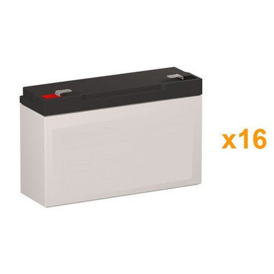 UPS Batteries - PowerWare PW5119-3000RM (Replacement) Battery Set
