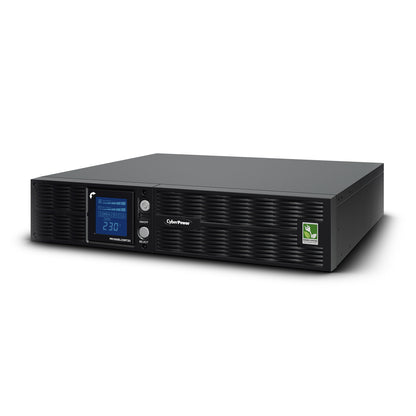 CyberPower PR1000ELCDRT2U 1000VA / 900W Line Interactive UPS (Rackmount) — Right angle