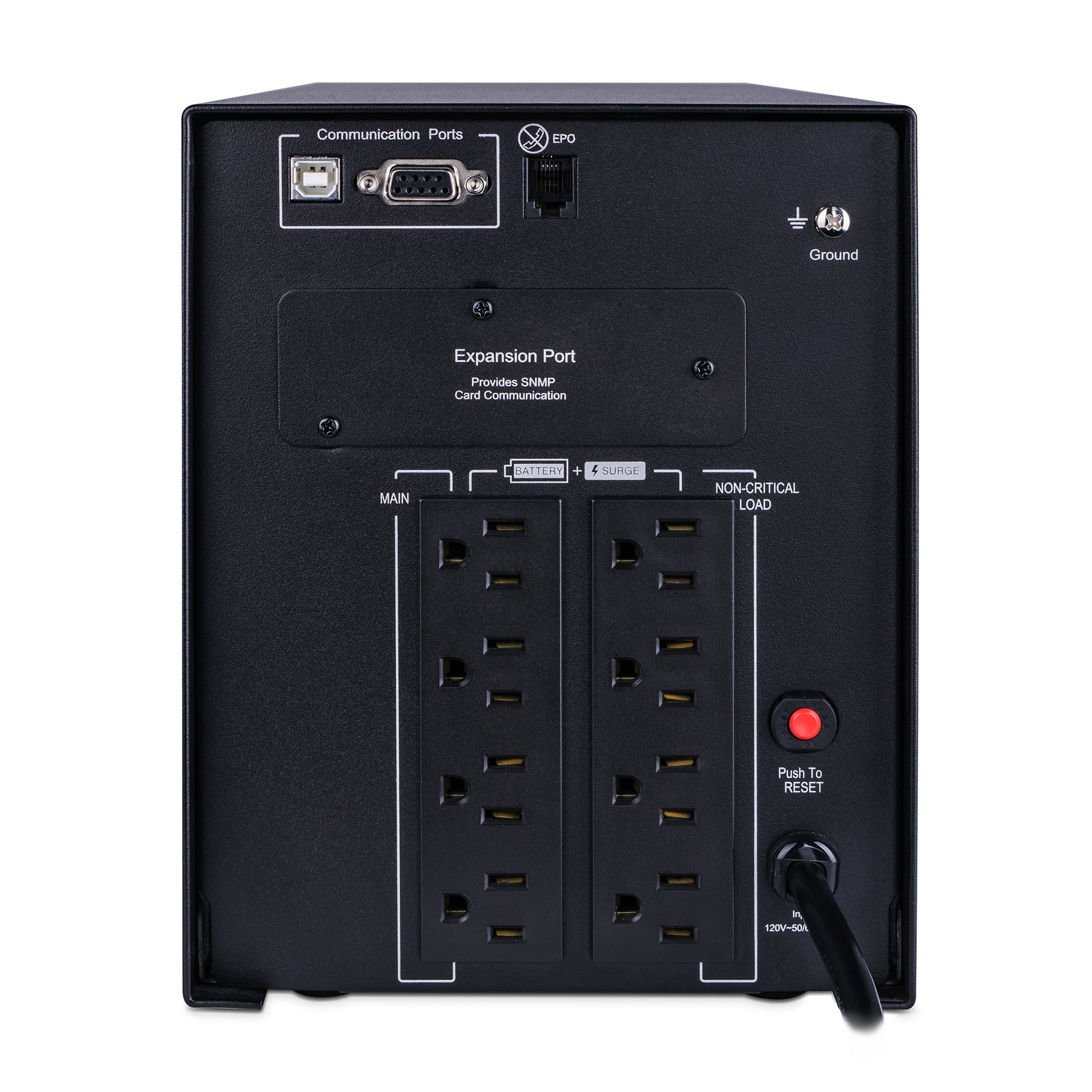 CyberPower PR1000LCD 1000VA Line Interactive UPS (Mini-Tower) — Feature detail