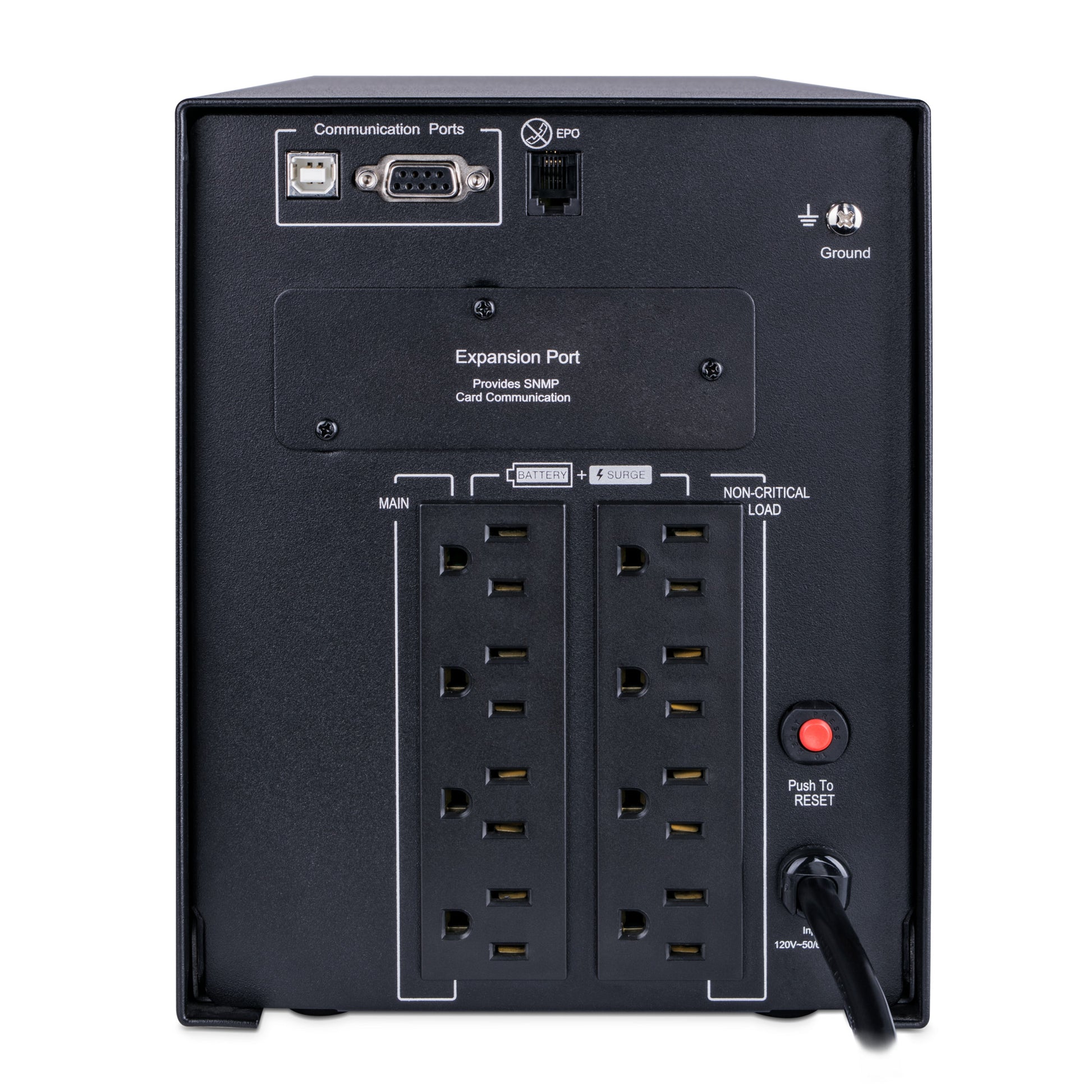 CyberPower PR1000LCD 1000VA Line Interactive UPS (Mini-Tower) — Feature detail