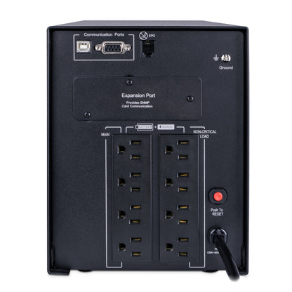 CyberPower PR1000LCD 1000VA Line Interactive UPS (Mini-Tower) — Feature detail
