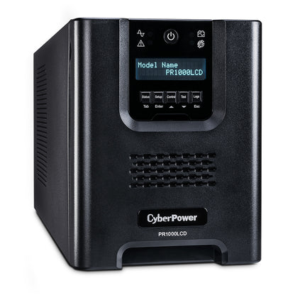 CyberPower PR1000LCD 1000VA Line Interactive UPS (Mini-Tower) — In use