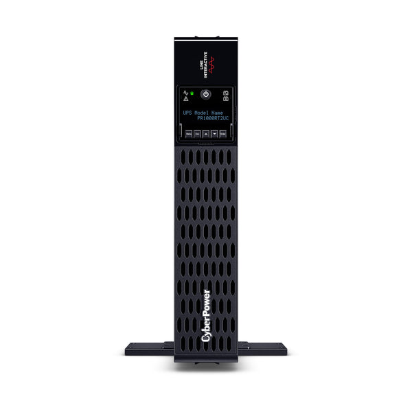 CyberPower PR1000RT2UC 1000VA / 1000W Line Interactive UPS (Rackmount (2U)) — Front view