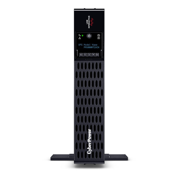 CyberPower PR1000RT2UCN 1000VA / 1000W Line Interactive UPS (Rack/Tower) — Front view