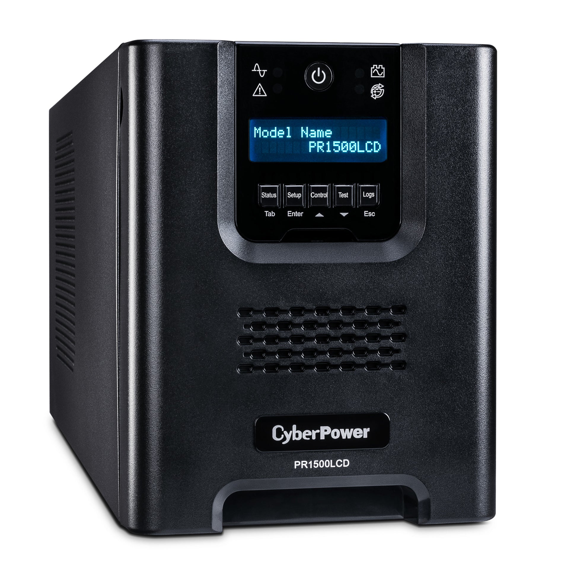 CyberPower PR1500LCD 1500VA / 1500W Line Interactive UPS (Rack/Tower) — Right angle