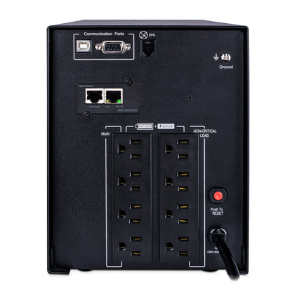 CyberPower PR1500LCDN 1500VA / 1500W UPS line-interactive (mini-tour)