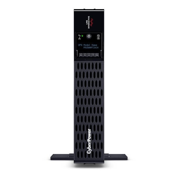 CyberPower PR1500RT2UCN 1500VA / 1500W Line Interactive UPS (Rackmount (2U)) — Front view