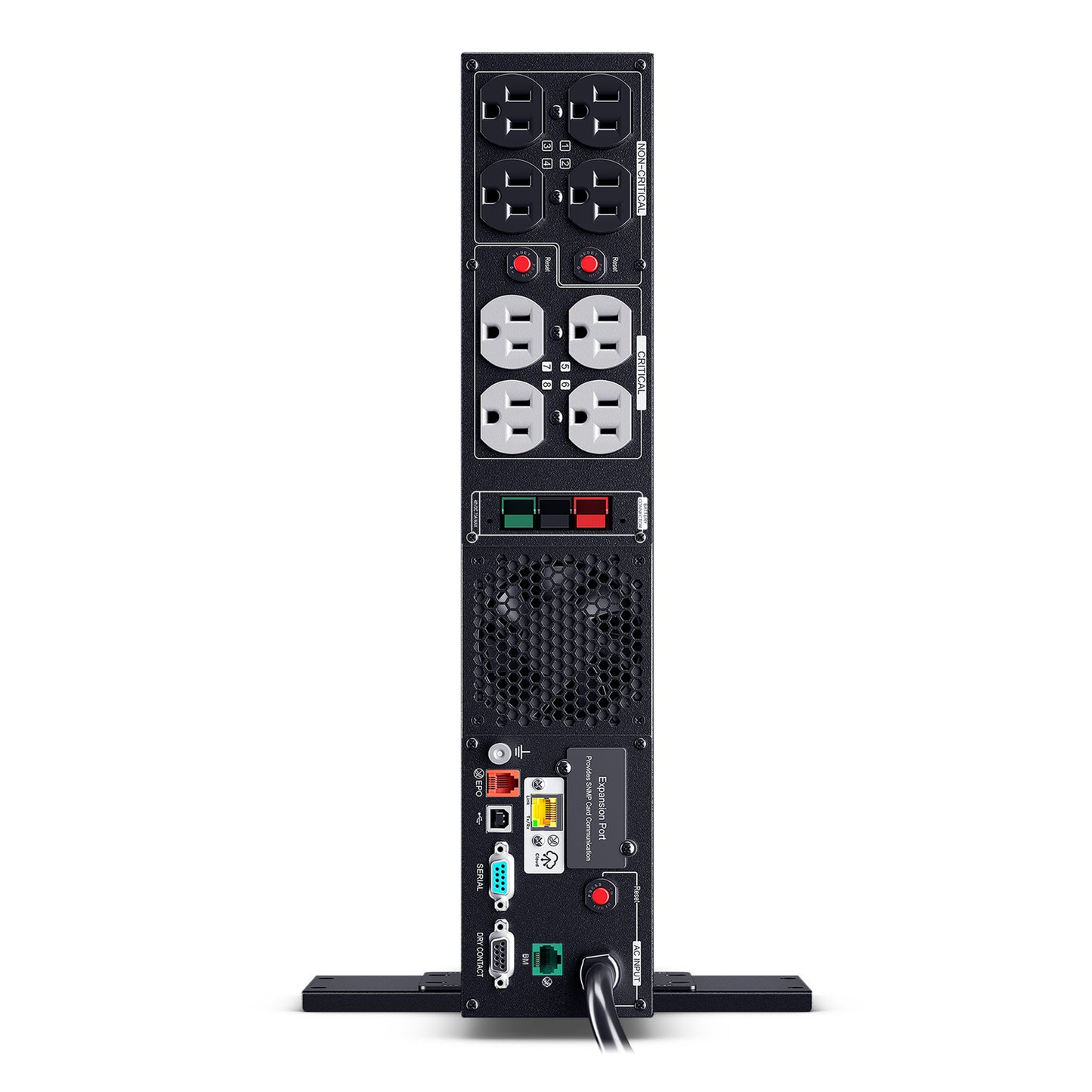 CyberPower PR1500RTXL2UCTAA 1500VA / 1500W Line Interactive UPS (Rack/Tower) — Rear view