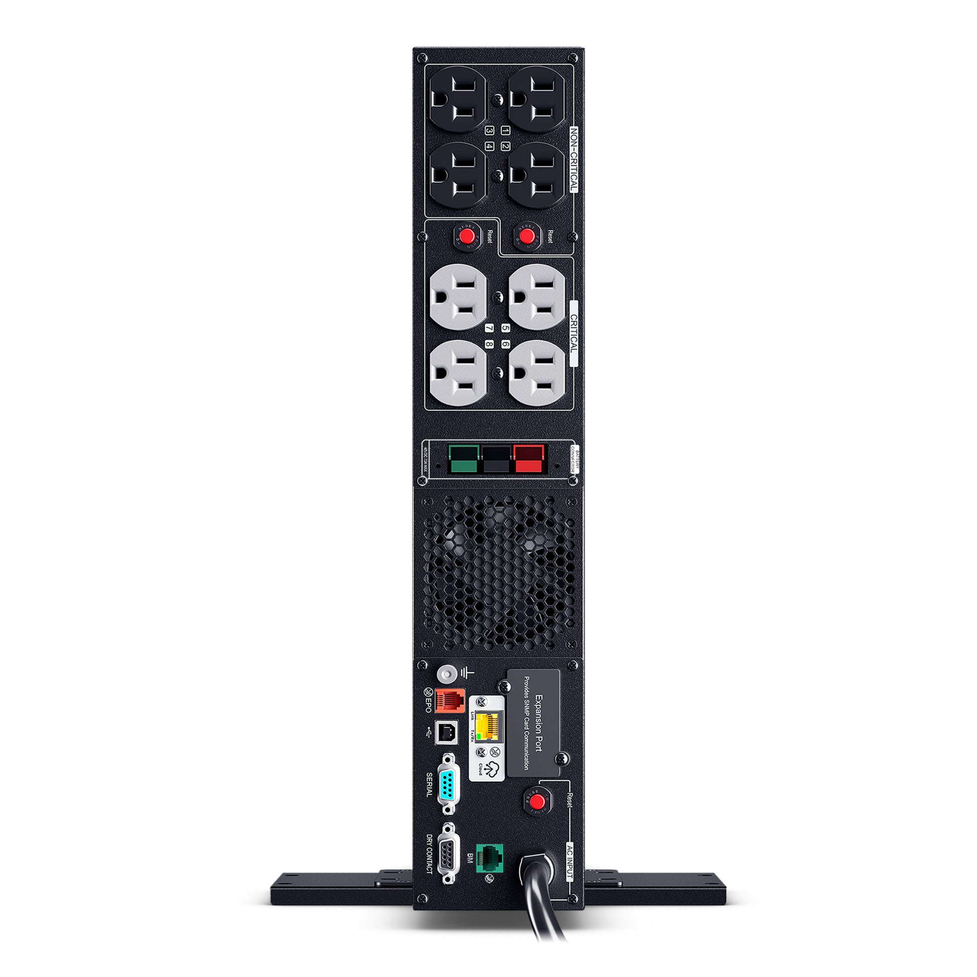 CyberPower PR1500RTXL2UCTAA 1500VA / 1500W Line Interactive UPS (Rack/Tower) — Rear view