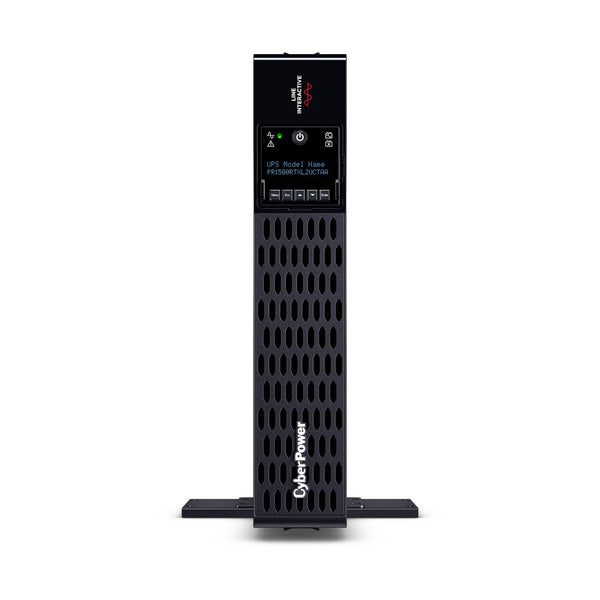 CyberPower PR1500RTXL2UCTAA 1500VA / 1500W Line Interactive UPS (Rack/Tower) — Front view