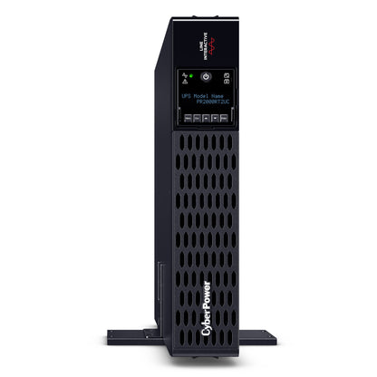 CyberPower PR2000RT2UC 2000VA / 2000W Line Interactive UPS (Rackmount (2U)) — Right angle