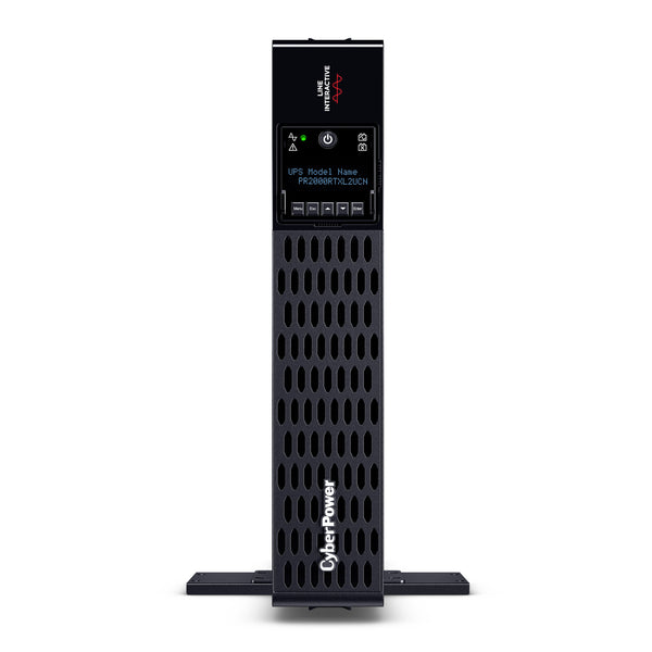 CyberPower PR2000RTXL2UCN 2000VA / 2000W Line Interactive UPS (Rackmount (2U)) — Front view