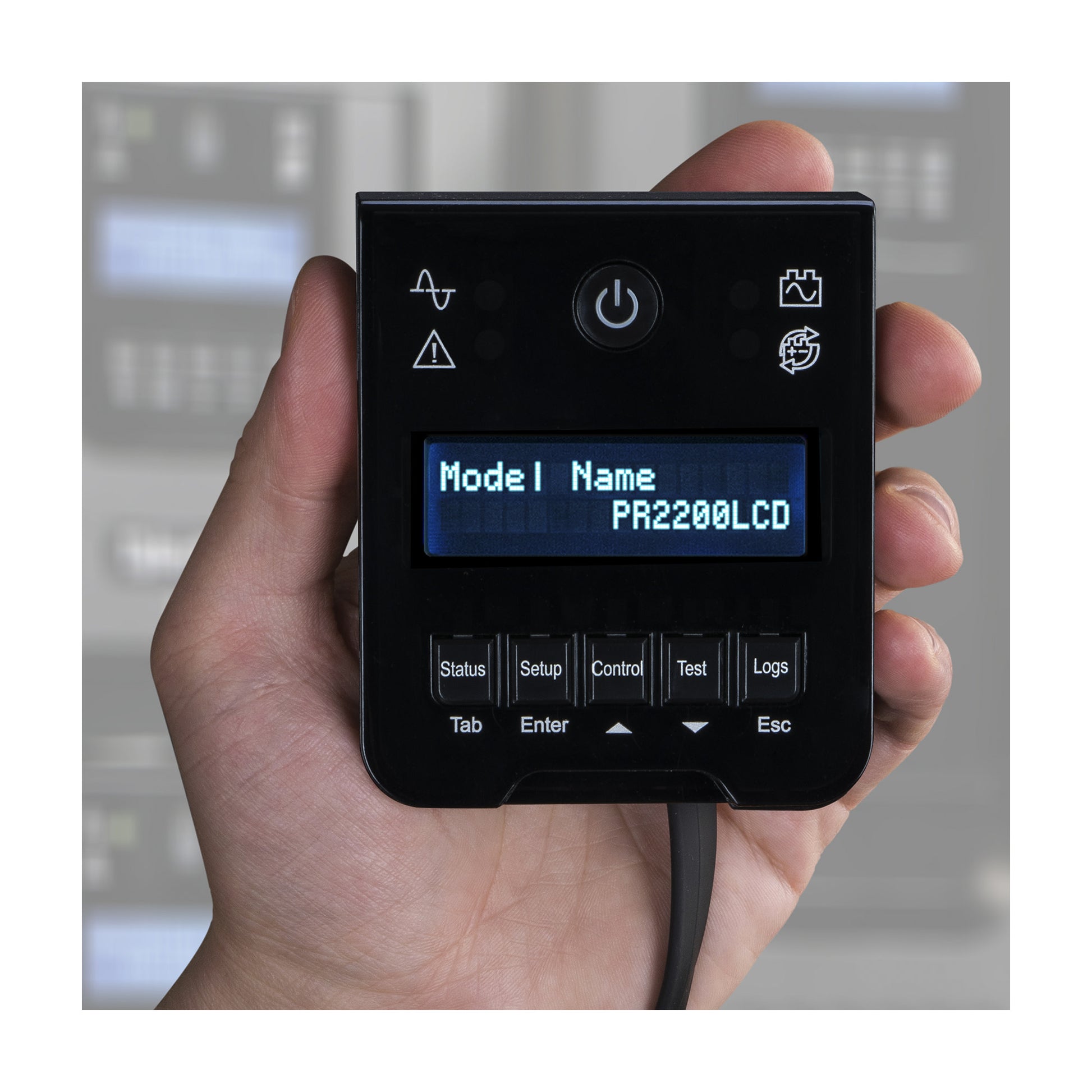 CyberPower PR2200LCD 2200VA Line Interactive UPS (Mini-Tower) — In use