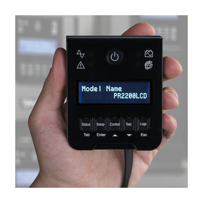 CyberPower PR2200LCD 2200VA Line Interactive UPS (Mini-Tower) — In use