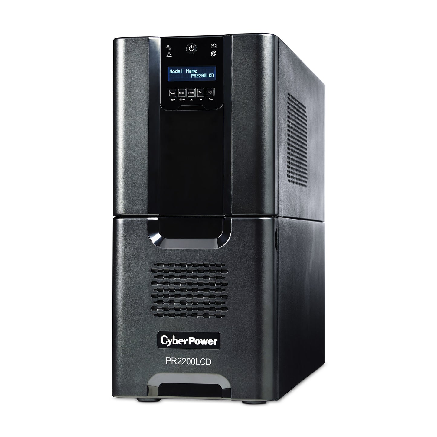 CyberPower PR2200LCD 2200VA Line Interactive UPS (Mini-Tower) — Left angle