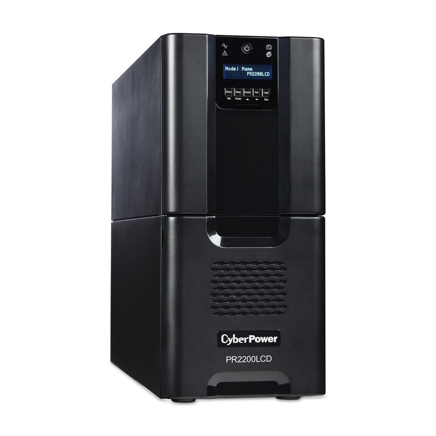 CyberPower PR2200LCD 2200VA Line Interactive UPS (Mini-Tower) — Right angle