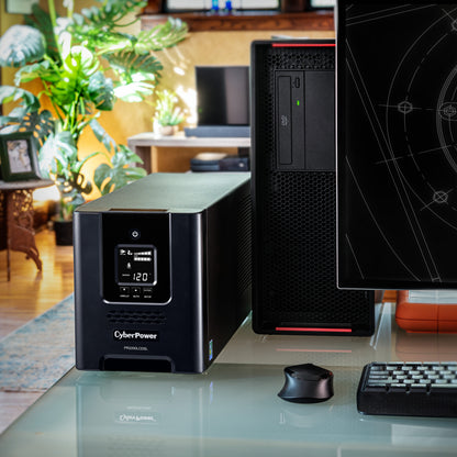 CyberPower PR2200LCDSL 2070VA / 1980W Line Interactive UPS (Mini-Tower) — In use