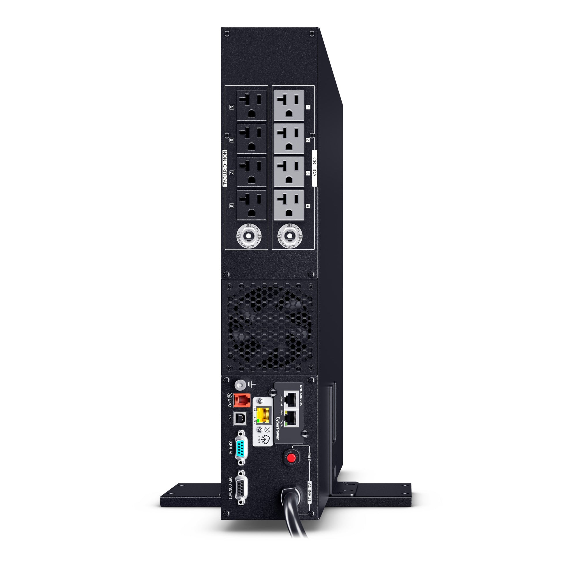 CyberPower PR2200RT2UCN 2200VA / 2200W Line Interactive UPS (Rack/Tower) — In use