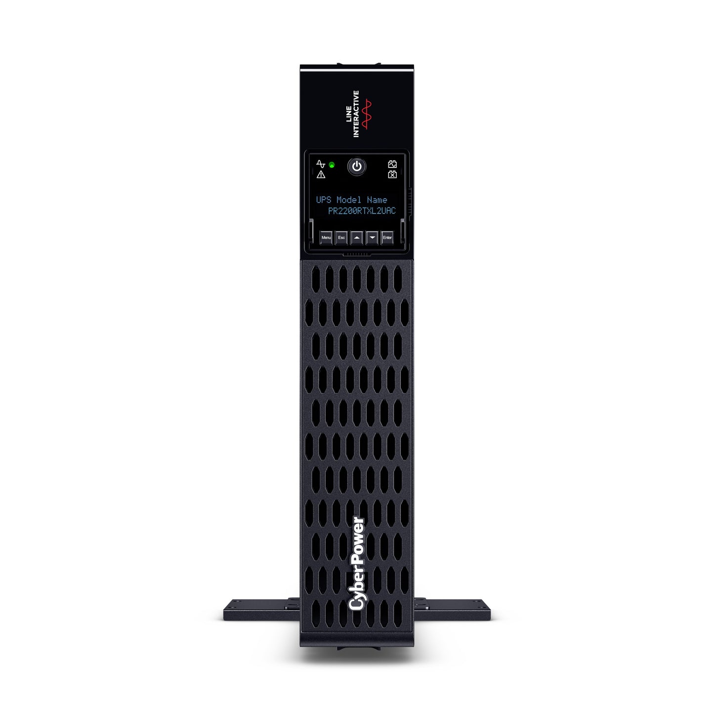 CyberPower PR2200RTXL2UACN 2200VA UPS line-interactive (rack/tour) - vue avant