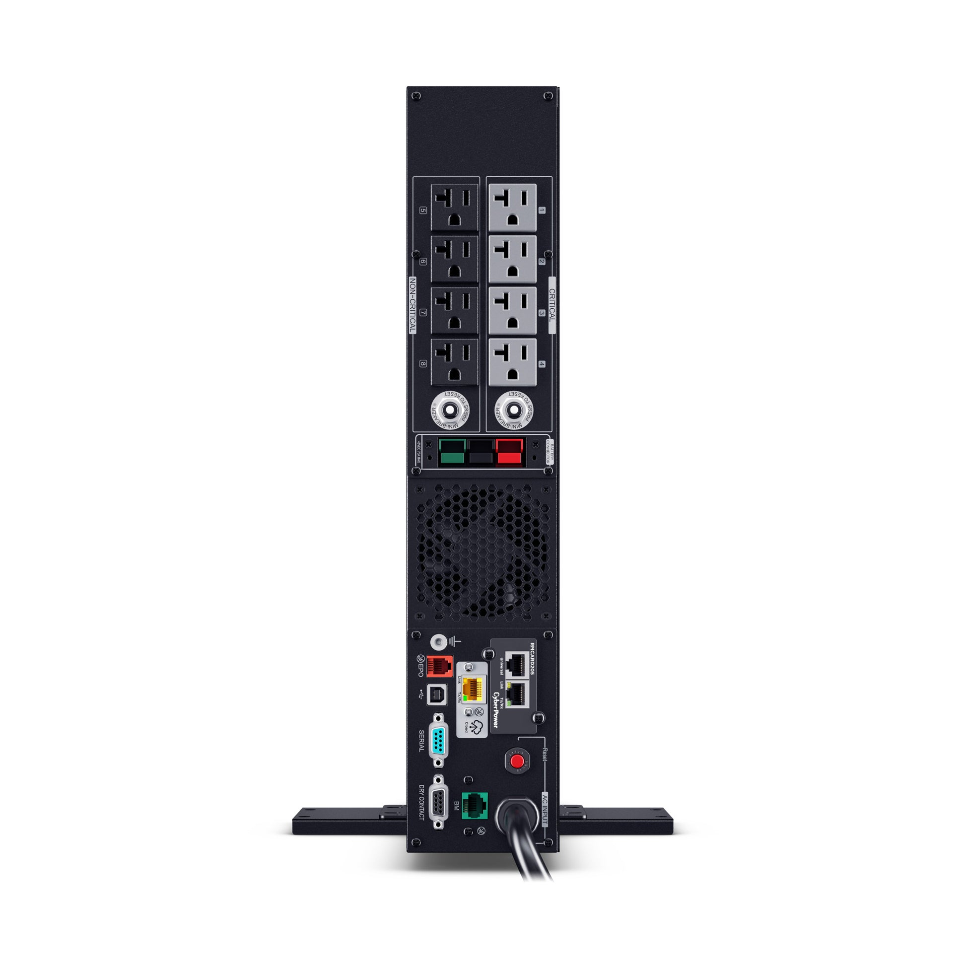 CyberPower PR2200RTXL2UCN 2200VA / 2200W Line Interactive UPS (Rack/Tower) — Rear view